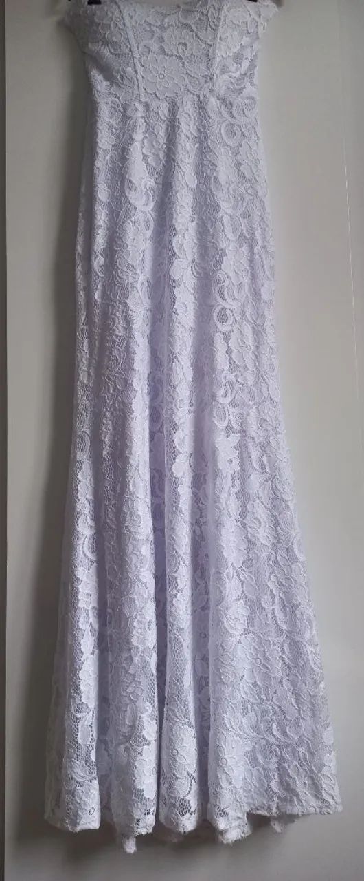 Vestido de renda