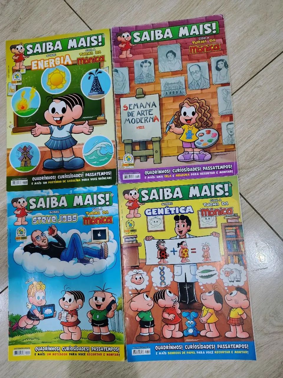 Coleção SAIBA MAIS da Turma da Mônica, venda avulsa  - Foto 6