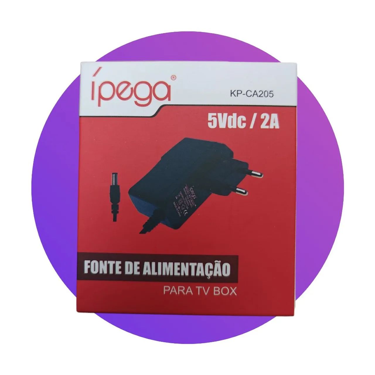 Fonte de Alimentação TV BOX 5Vdc 2A