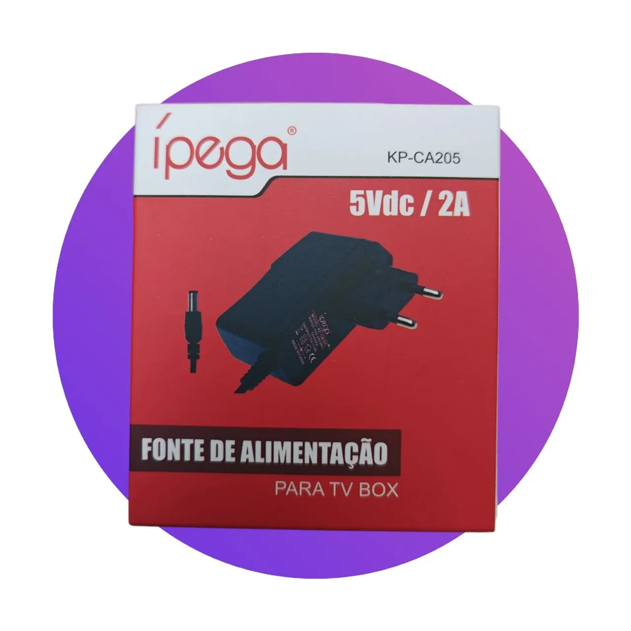 Fonte de Alimentação TV BOX 5Vdc 2A