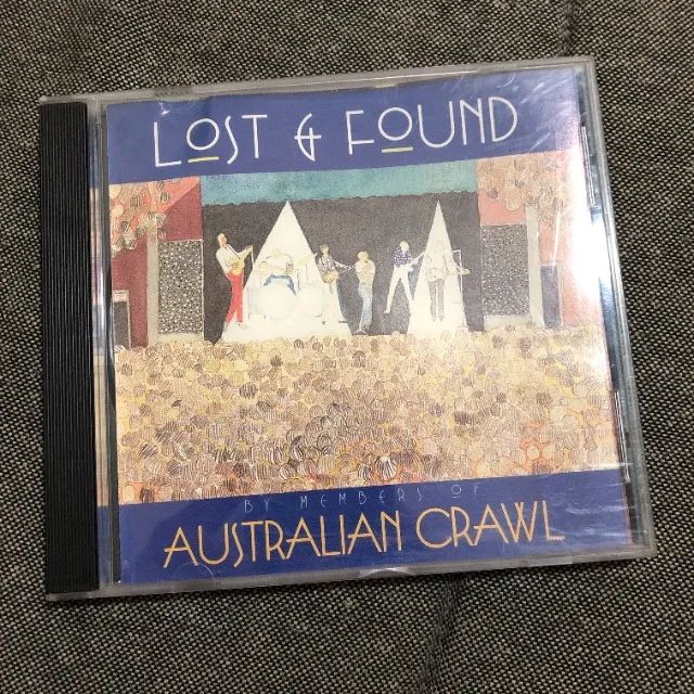 CD Australian Crawl - Lost & Found 1996 / Importado Guy McDonough Raro