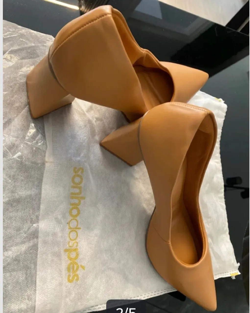 Scarpin Bege Elegante - Sonho dos Pés