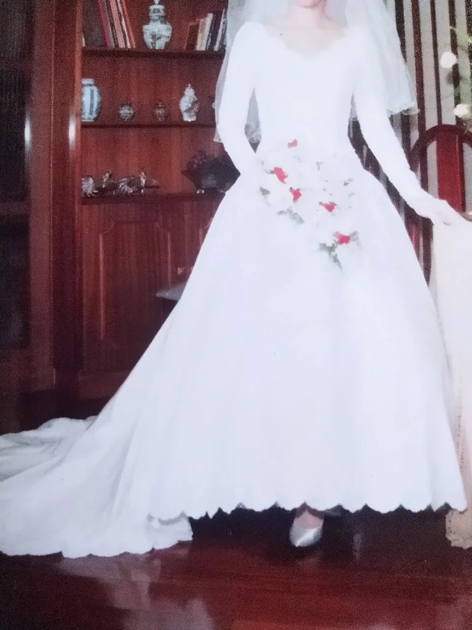 Vestido de noiva Tafetá de seda pura Roupas Engenho de Dentro