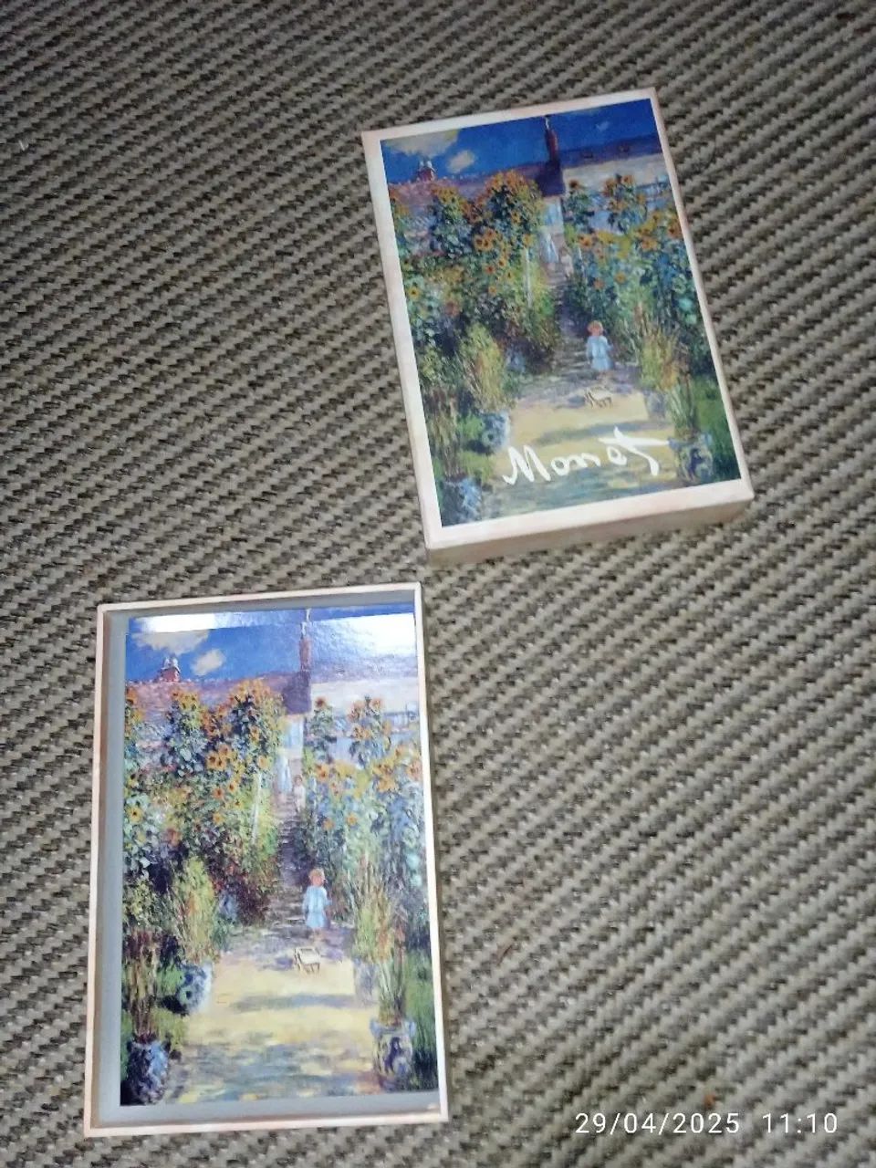 Box com 11 cartões postais com envelopes. Monet  - Foto 2