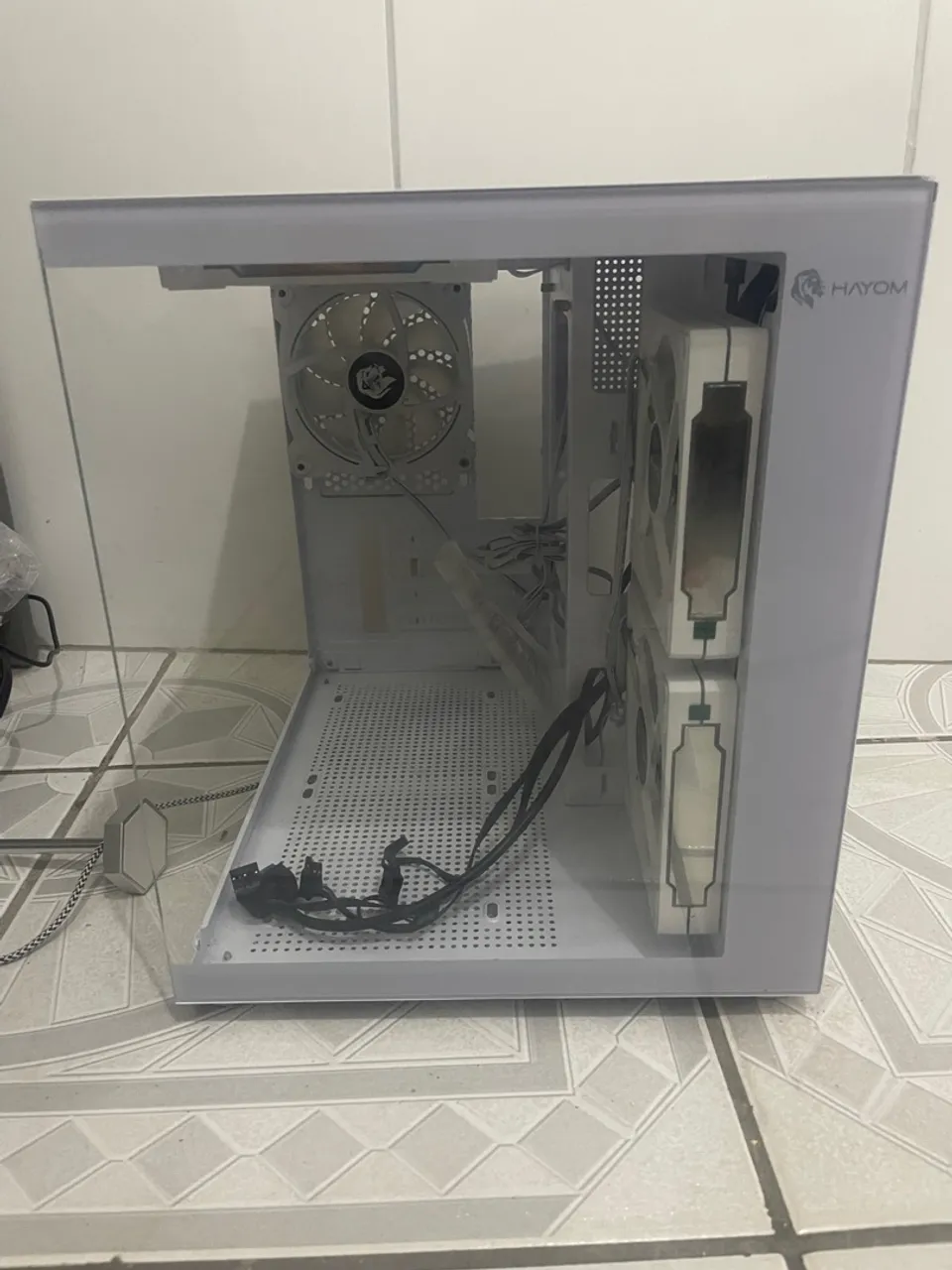 Gabinete aquario com fans