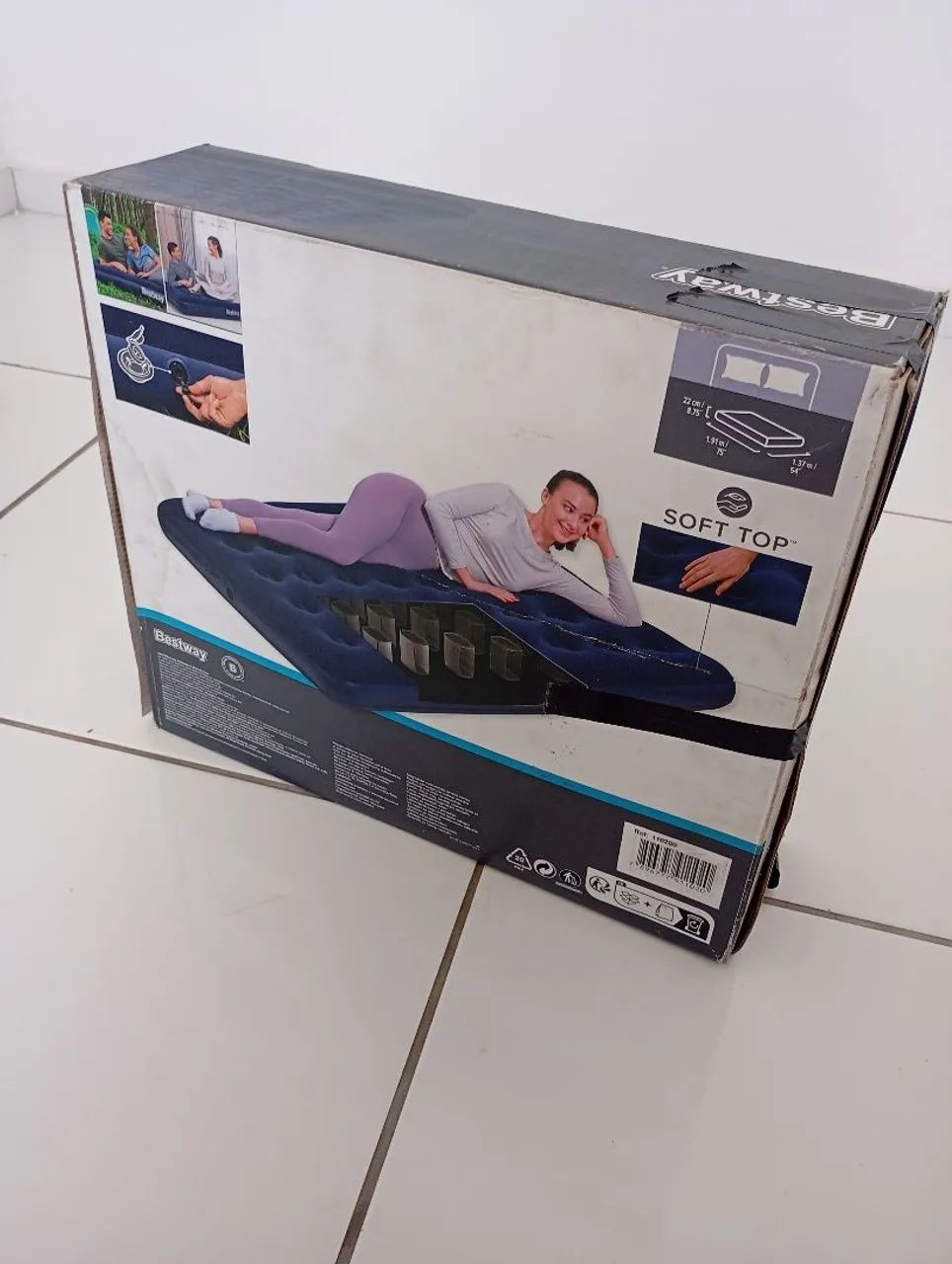 Colchão inflável de casal Bestway64276679809410122