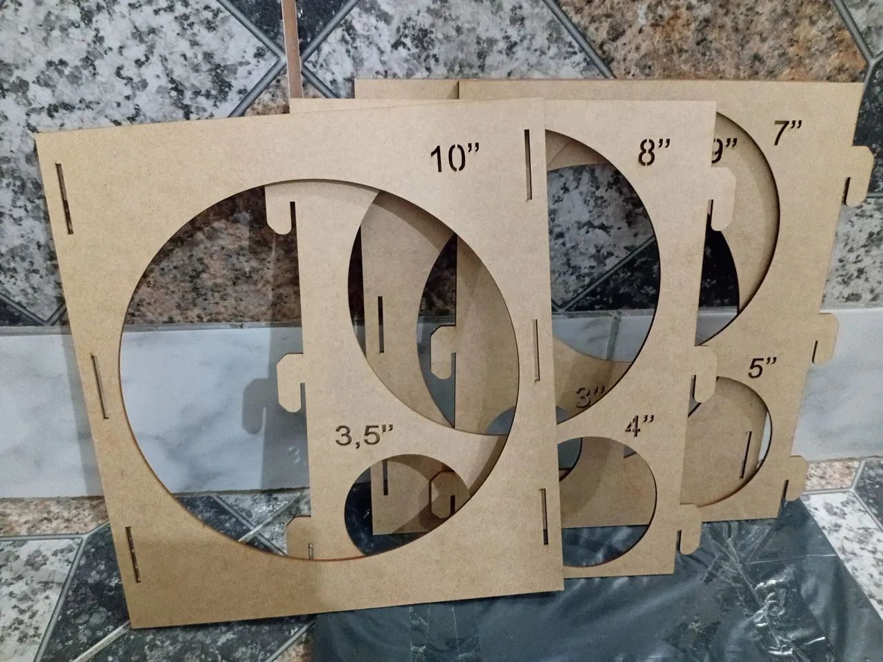 Kit de Moldes para Balões em MDF - Diversos Tamanhos - Foto 3