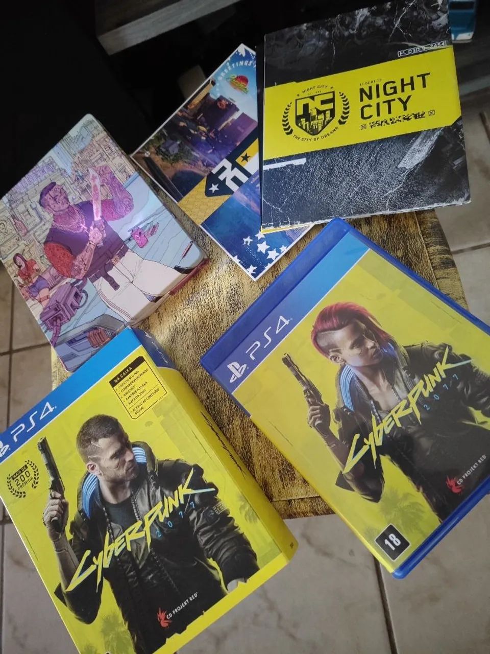 Cyberpunk 2077 PS4 Steelbook Valentinos - Foto 4