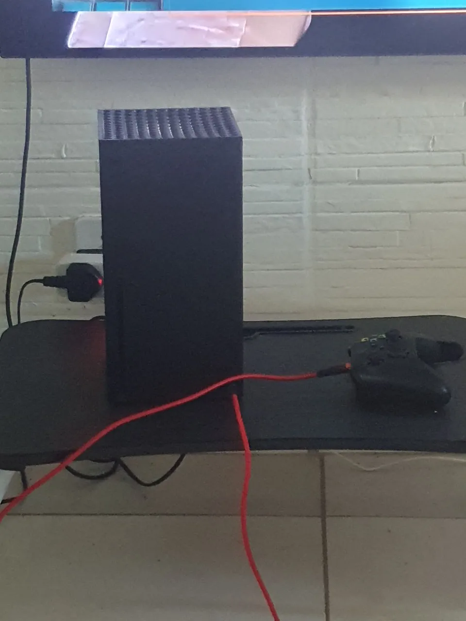 Xbox Series X com controle