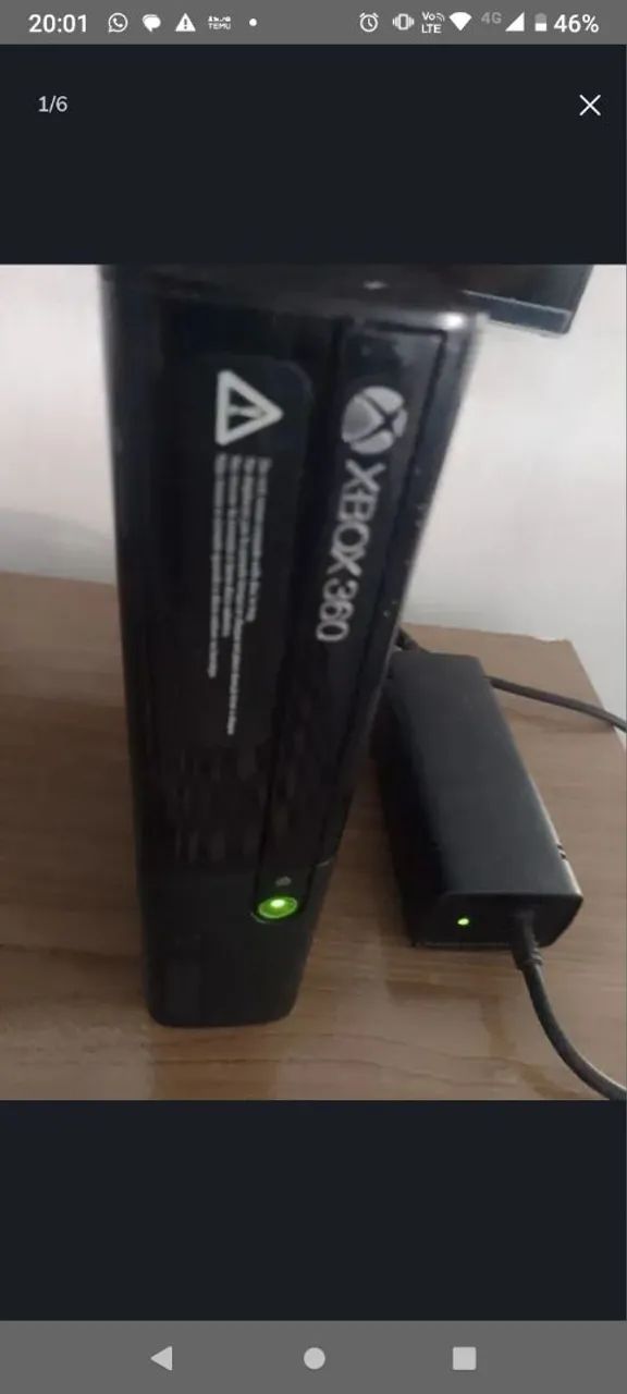 XBOX 360 COMPLETO COM KINECT - Foto 3