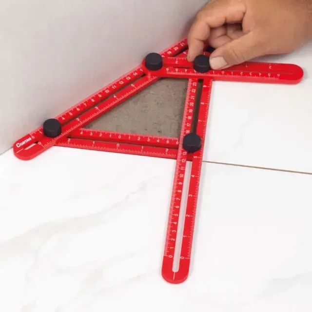 GABARITO ANGULAR MULTIFUNÇÃO PLÁSTICO - CORTAG - Foto 2