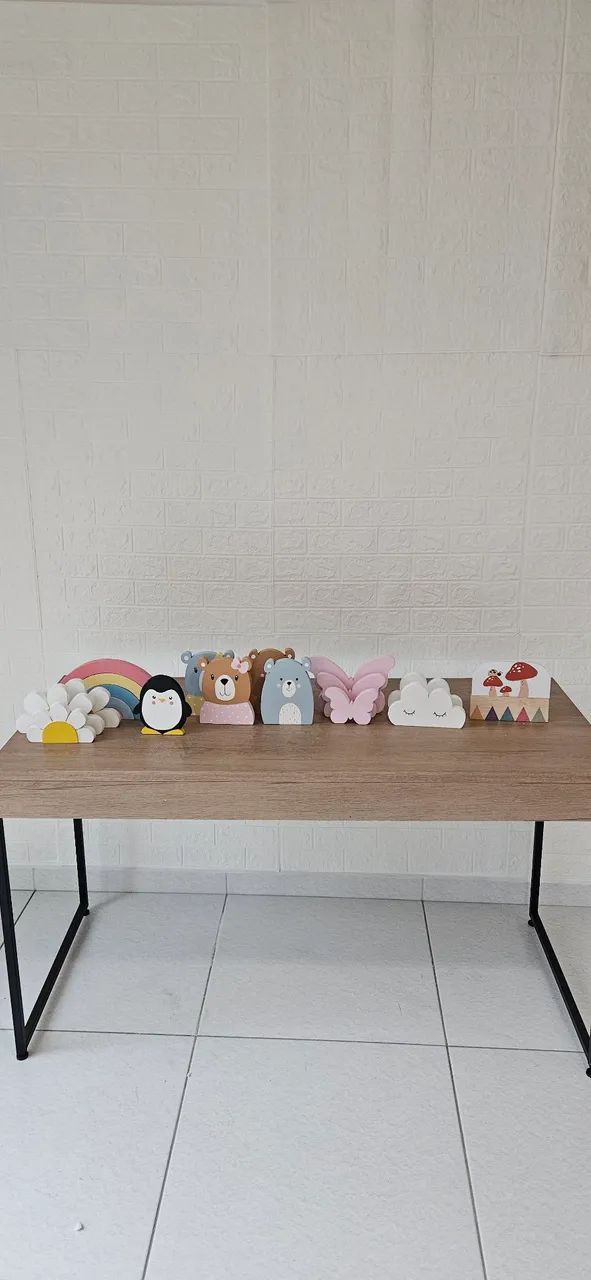 Kit displays mesa personagens infantis 