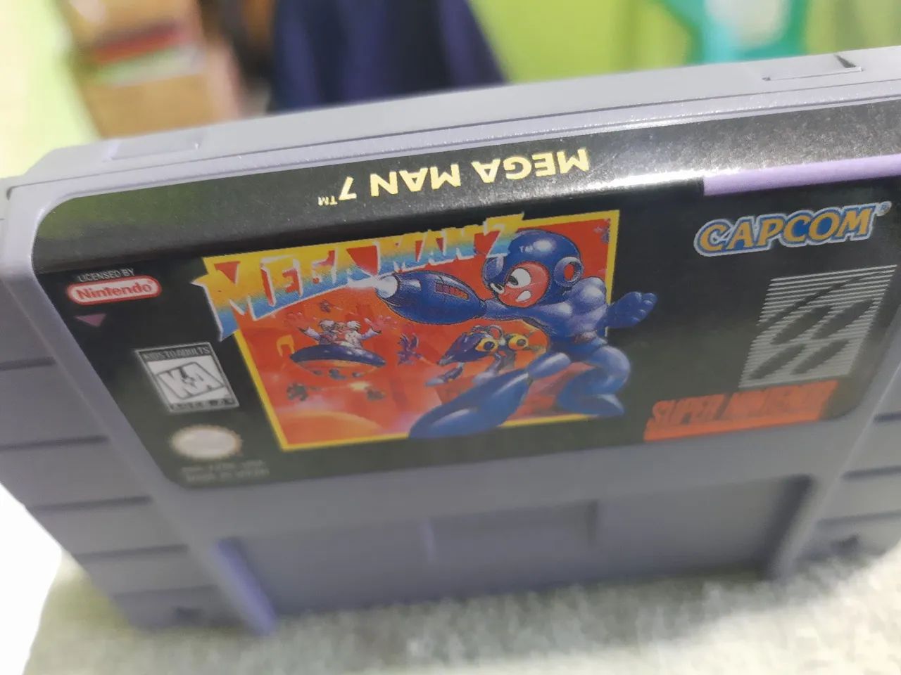 Rock Man 7, cartucho repro novo  - Foto 3