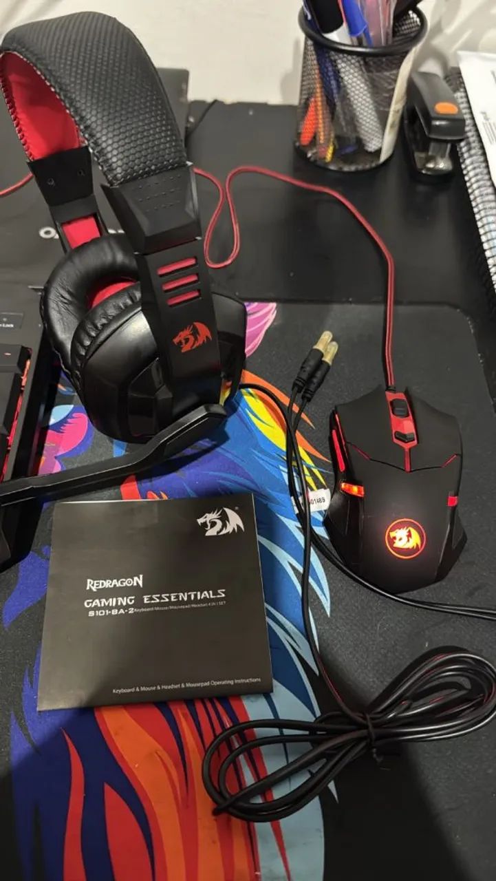 KIT GAMER REDRAGON ESSENTIALS  - Foto 2