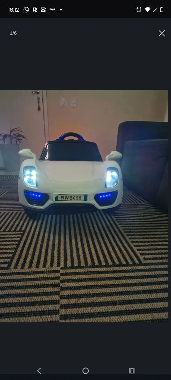 Vendo carrinho elétrico super conservado  - Foto 2