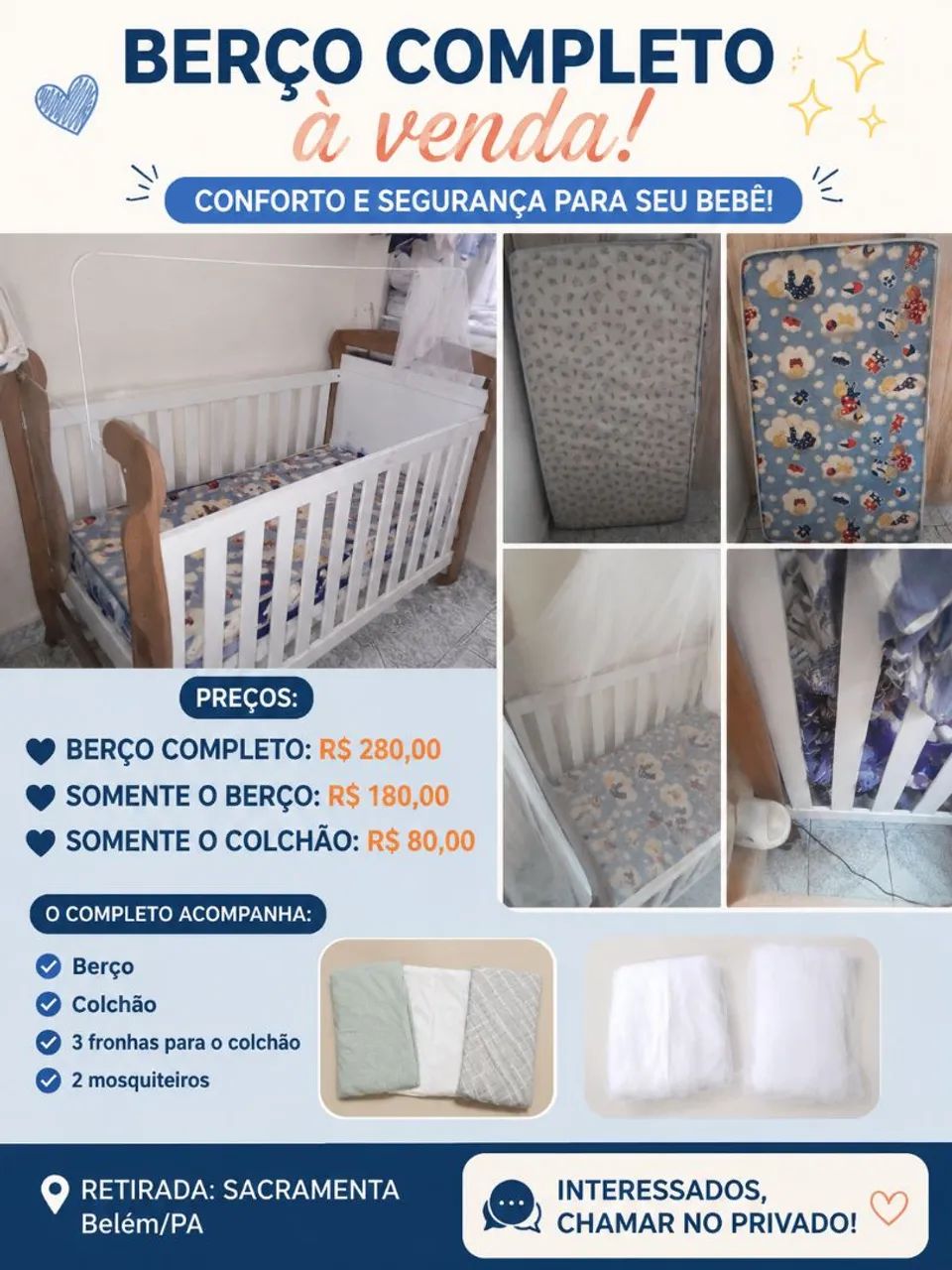 Berço de bebê 