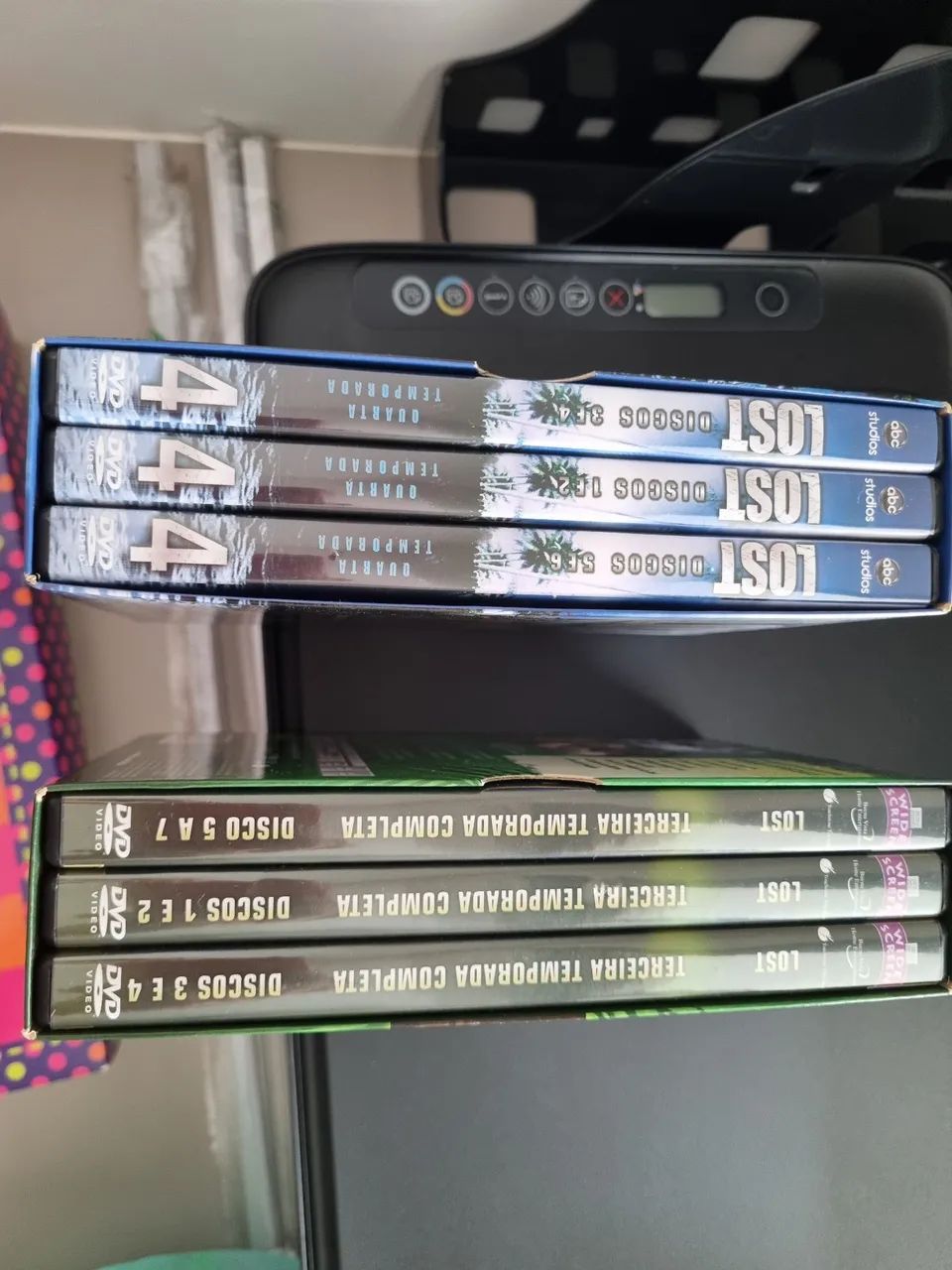 Coleção de DVD Lost Box com 6 unidades temporada 3 e 4 completas - Foto 4