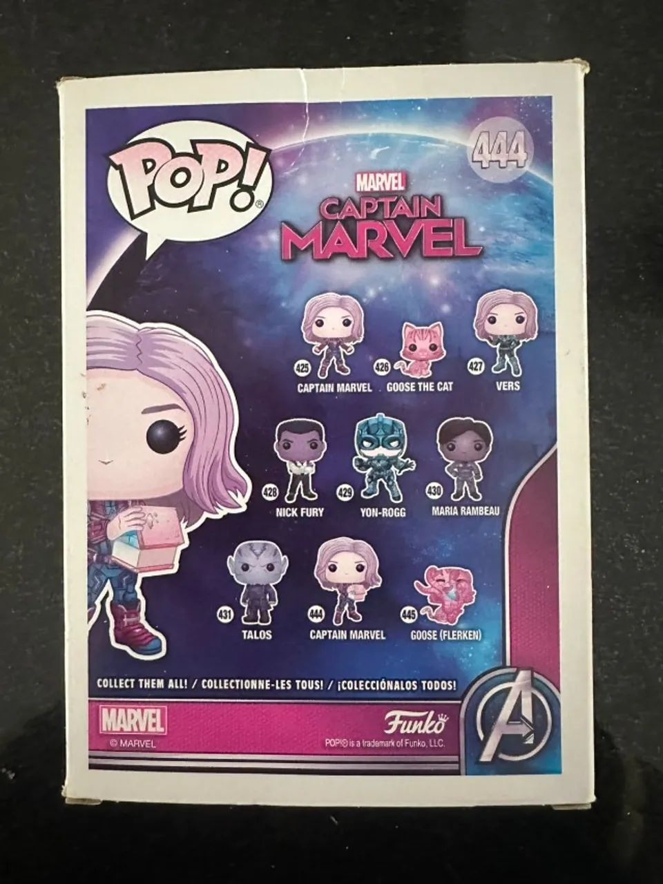 FUNKO POP CAPITA MARVEL 444 - Foto 2