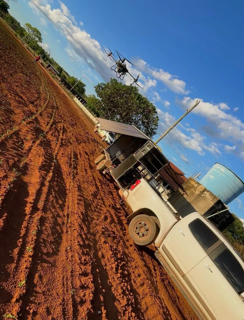 Drone agrícola dji t40+carretinha  - Foto 4