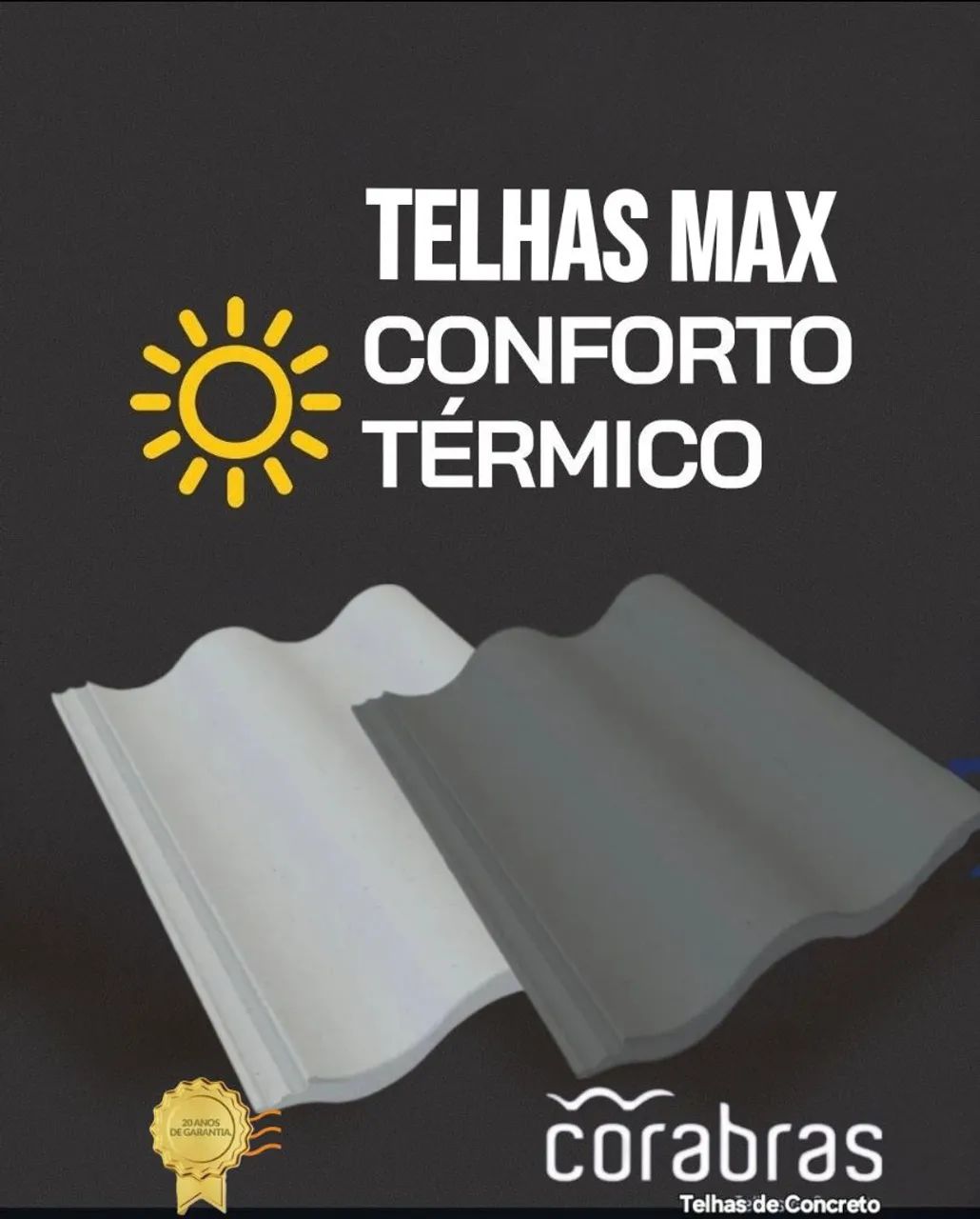 Telhas de Concreto Corabras Direto da Fábrica - Foto 5