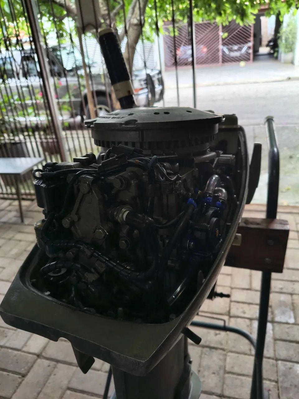 Motor de Popa Johnson 9.9 Hp . - Foto 4