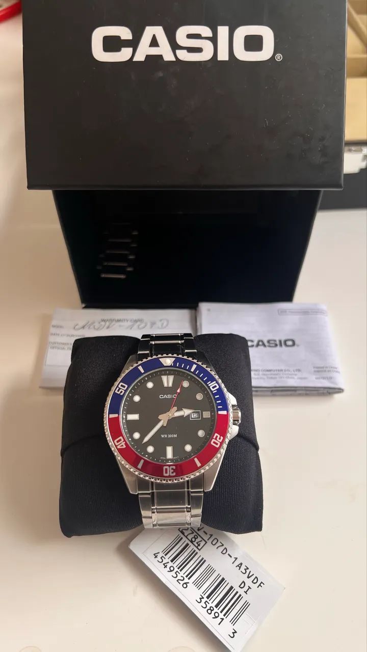 CASIO DURO MDV-107D PEPSI 
