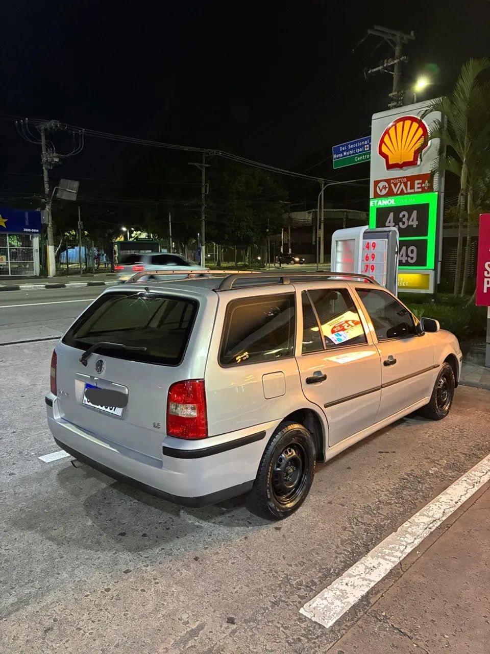 Volkswagen Parati 1.6 MI/ 1.6 MI City (álcool) 2000
