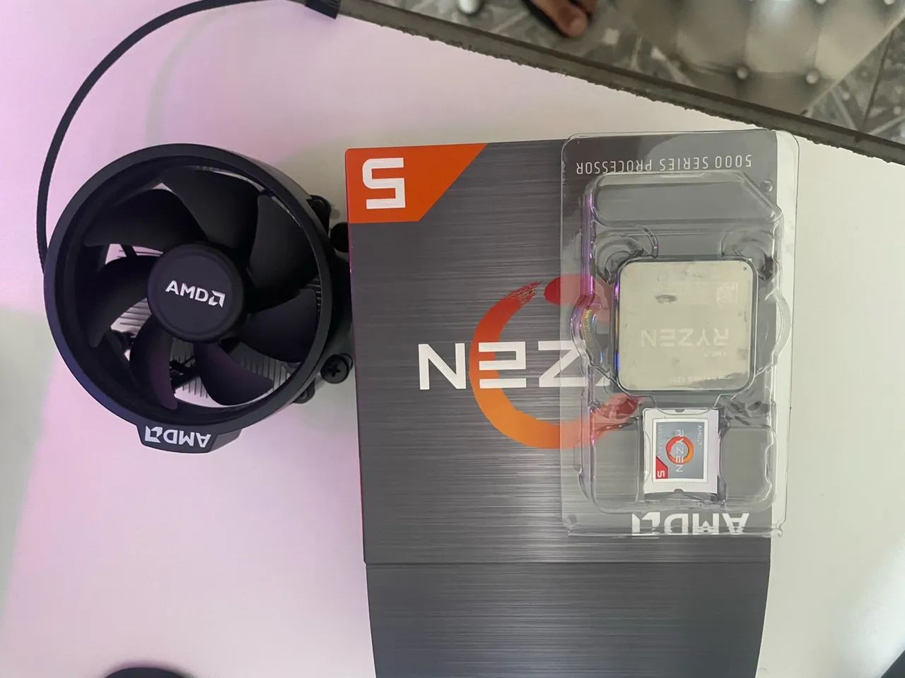 Processador Ryzen 5 4500 pouco tempo de uso