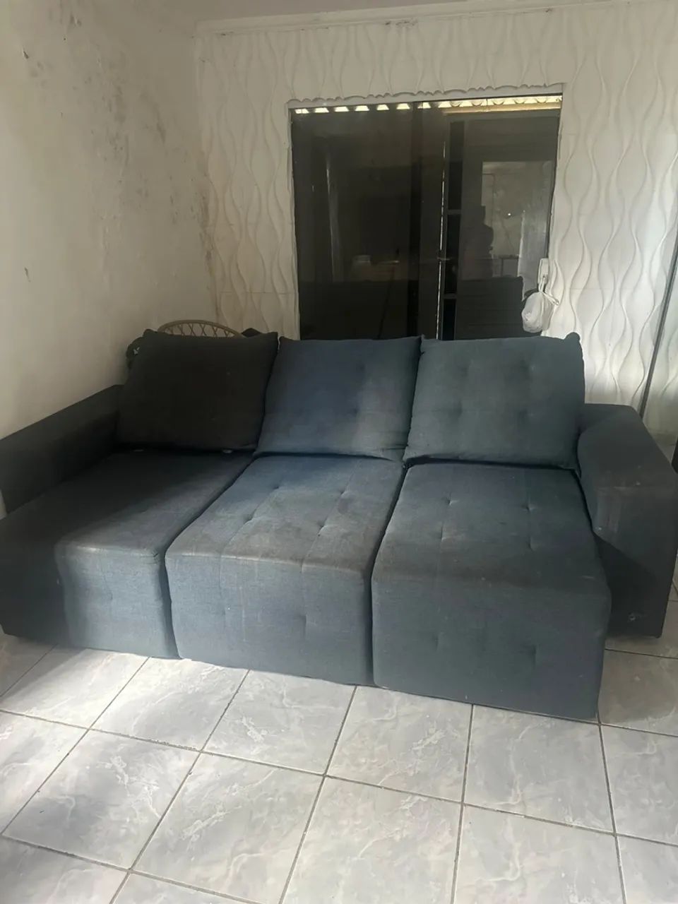 SOFÁ 3 LUGARES RECLINÁVEL  - Foto 4