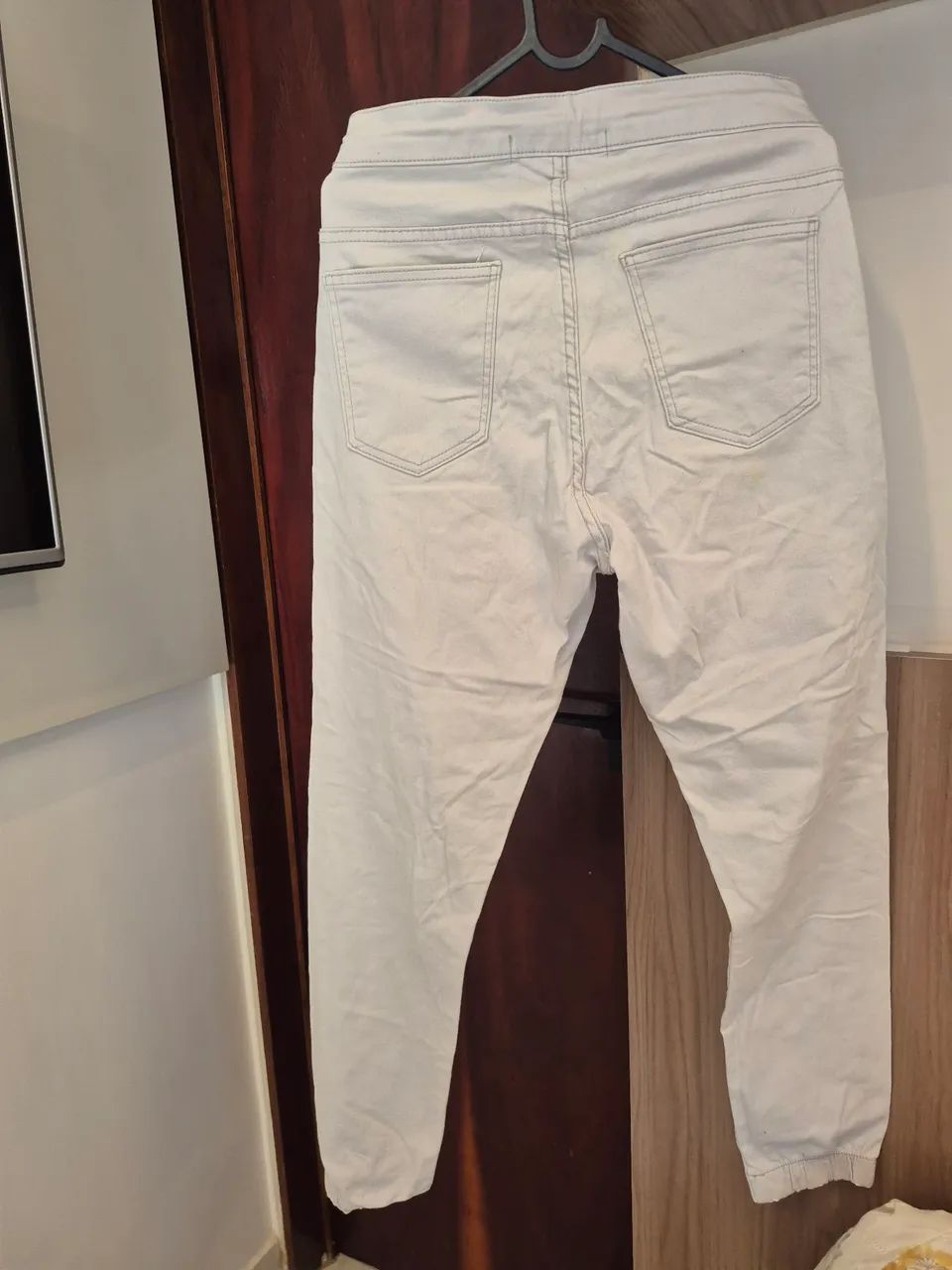 Calça adulto cinza claro tam 36 - Foto 2