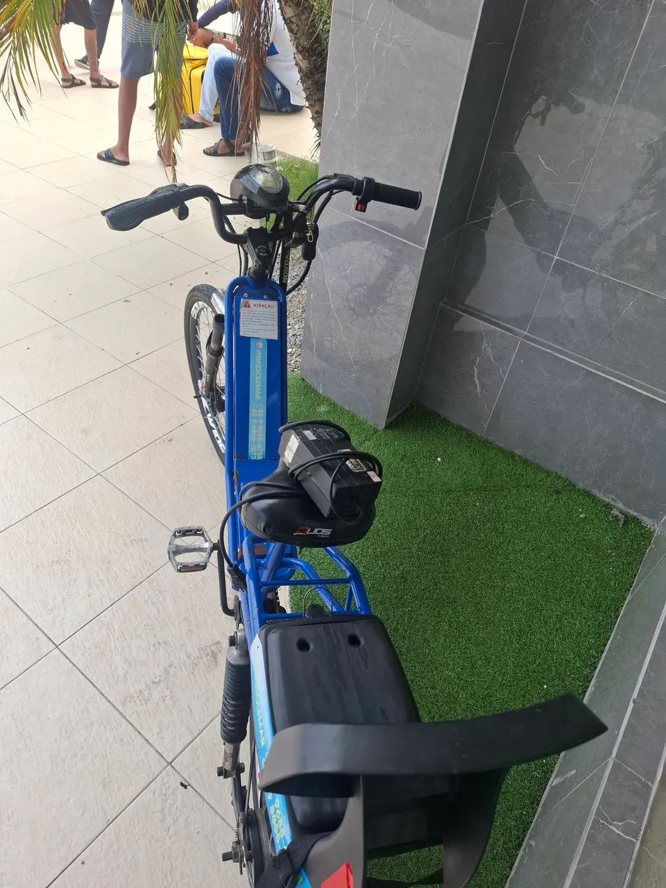 PREÇO DE OPORTUNIDADE BIKE ELÉTRICA DUOOS 850 WATTS  - Foto 5