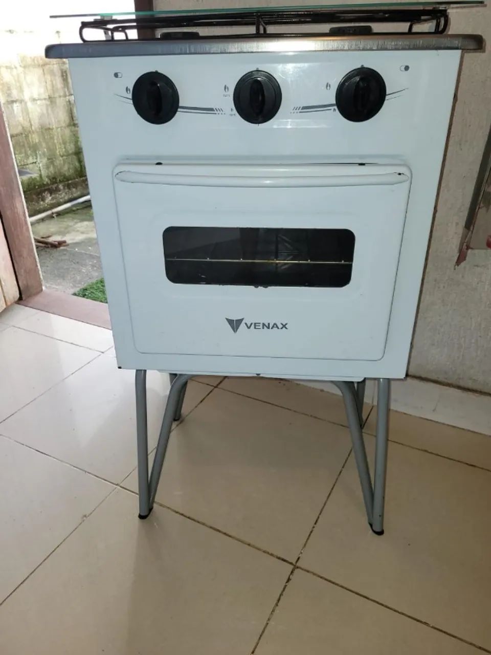 Fogão de duas bocas .