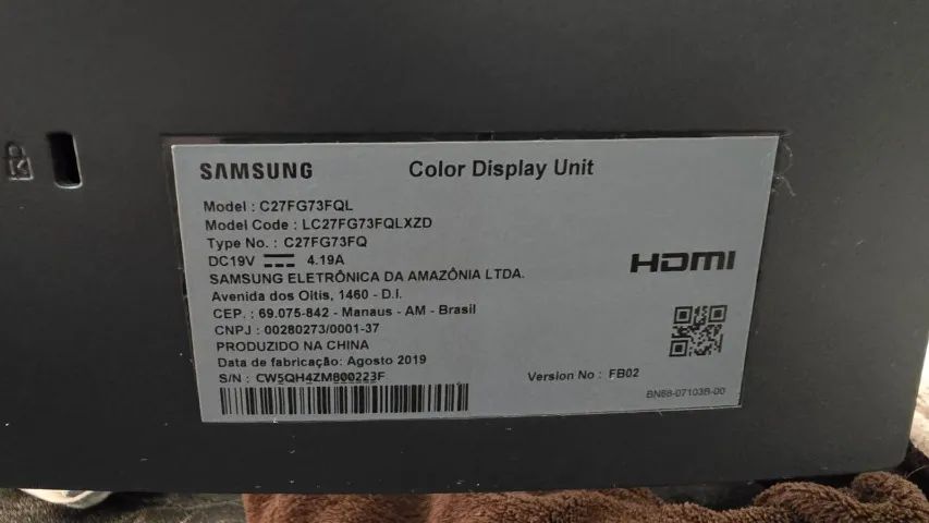 Monitor Gamer Curvo Samsung 27 polegadas - Foto 3