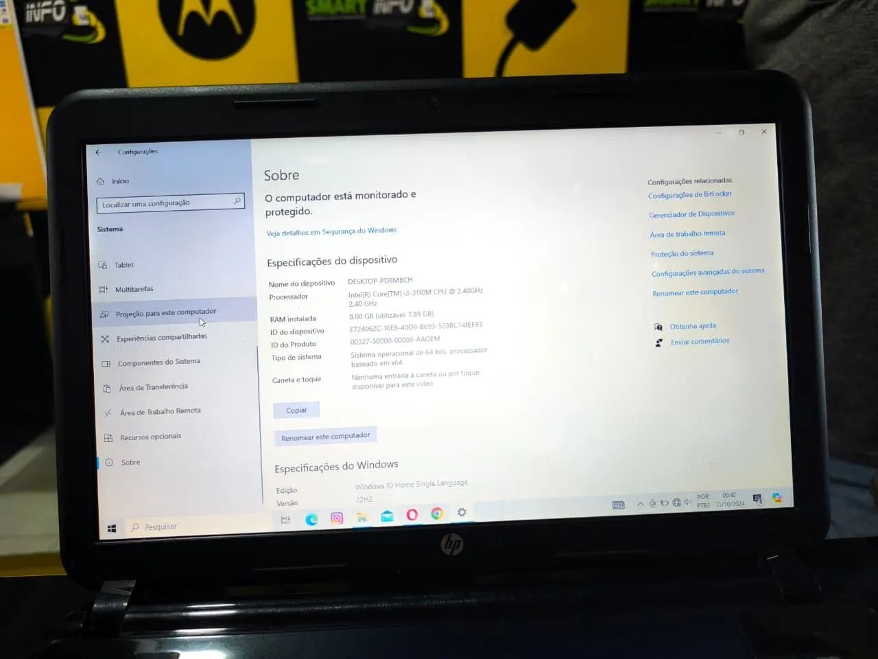 NOTEBOOK HP CORE i3 - OFERTA IMPERDÍVEL! ? - Foto 5