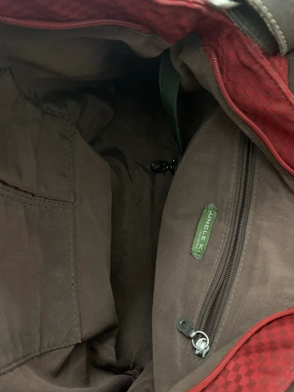 Bolsa vermelha carteiro uncke k - Foto 2