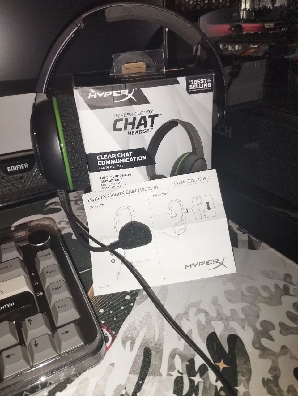 Fone Hyperx Cloudx Chat novíssimo  - Foto 2