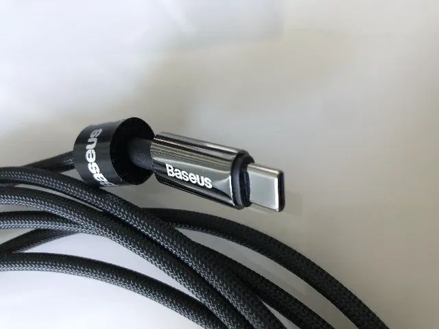 Cabo Baseus USB-C, 240W, 3 Metros - Foto 2