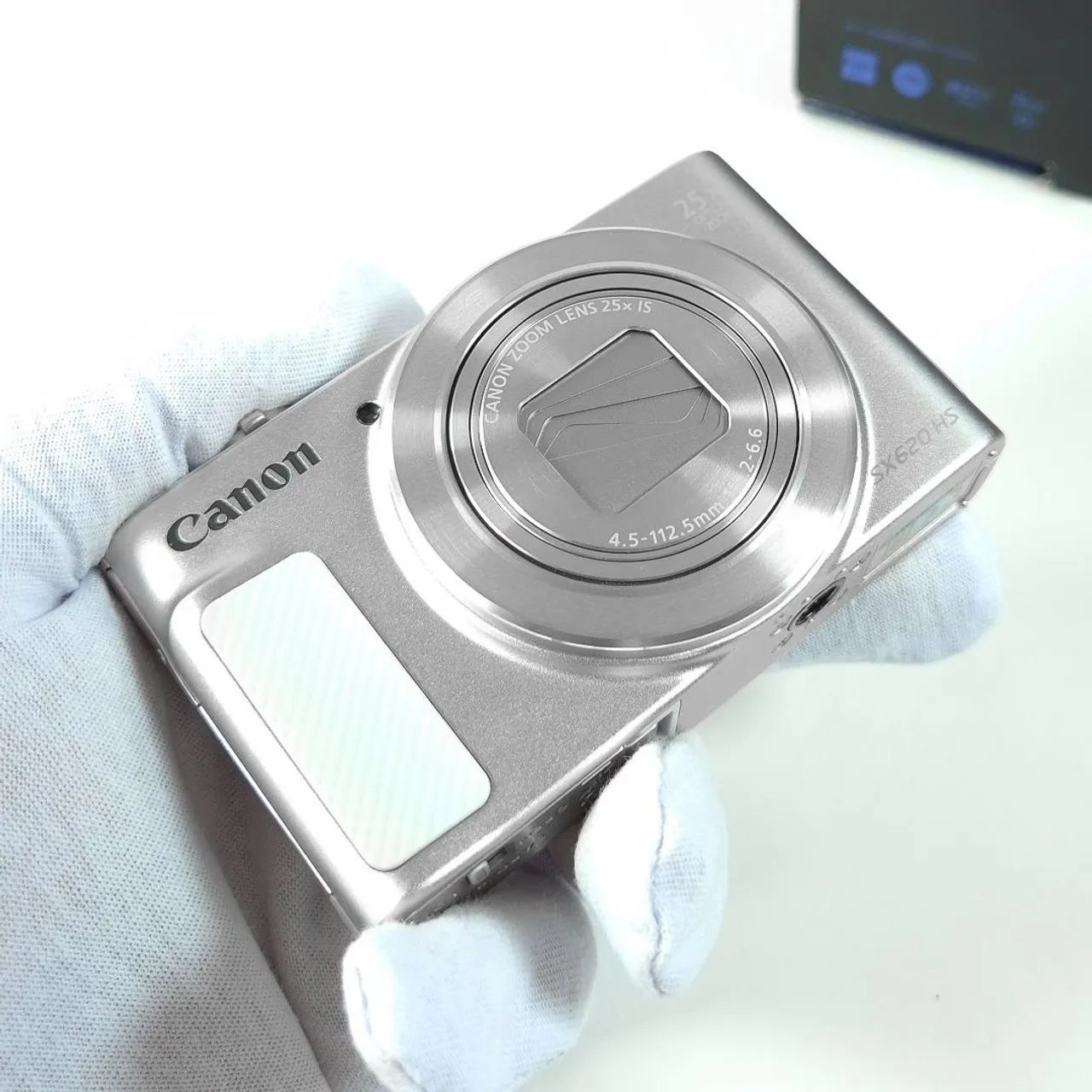 Câmera Digital Compacta Canon Powershot SX620 HS Prata - Completa