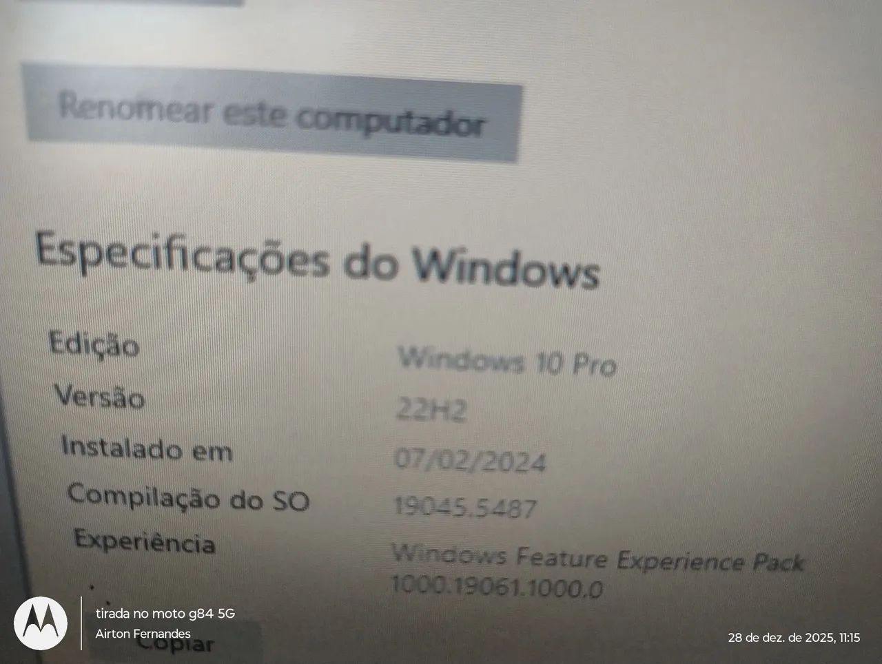 Computador de mesa  - Foto 2