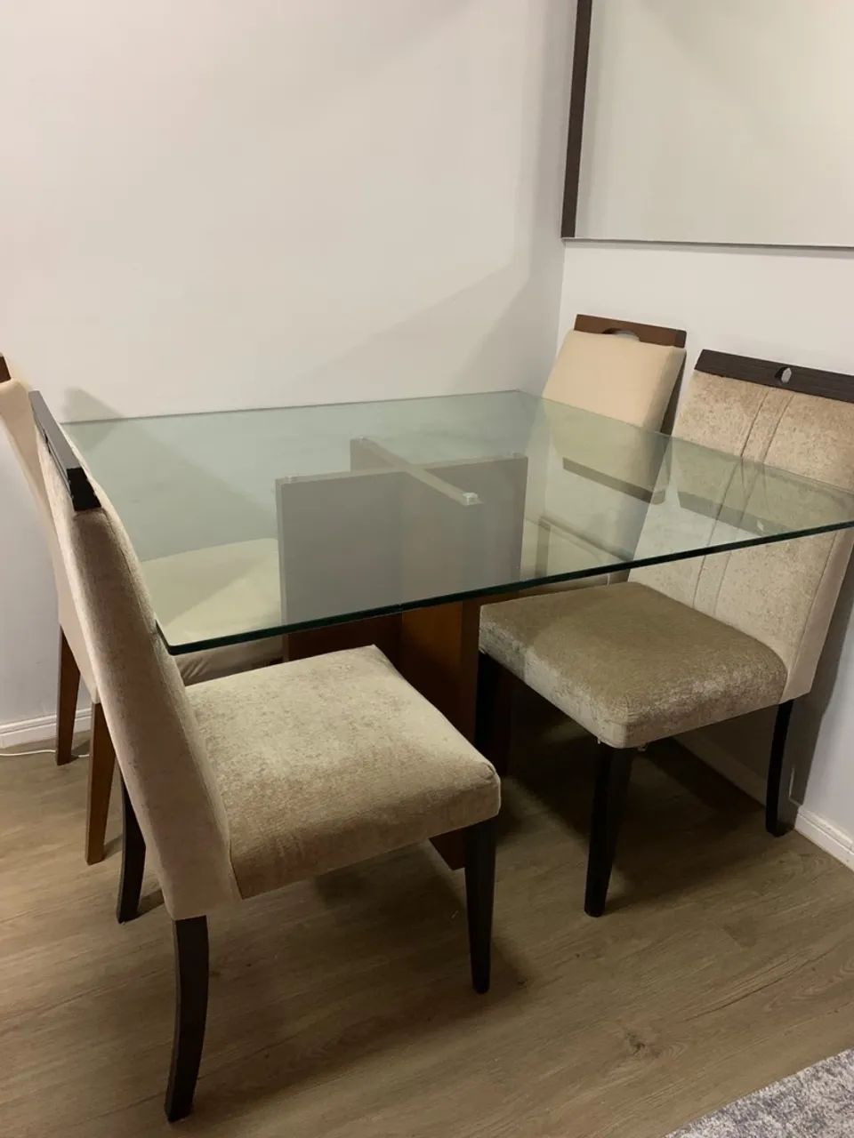 Mesa de jantar 4 cadeiras  - Foto 2