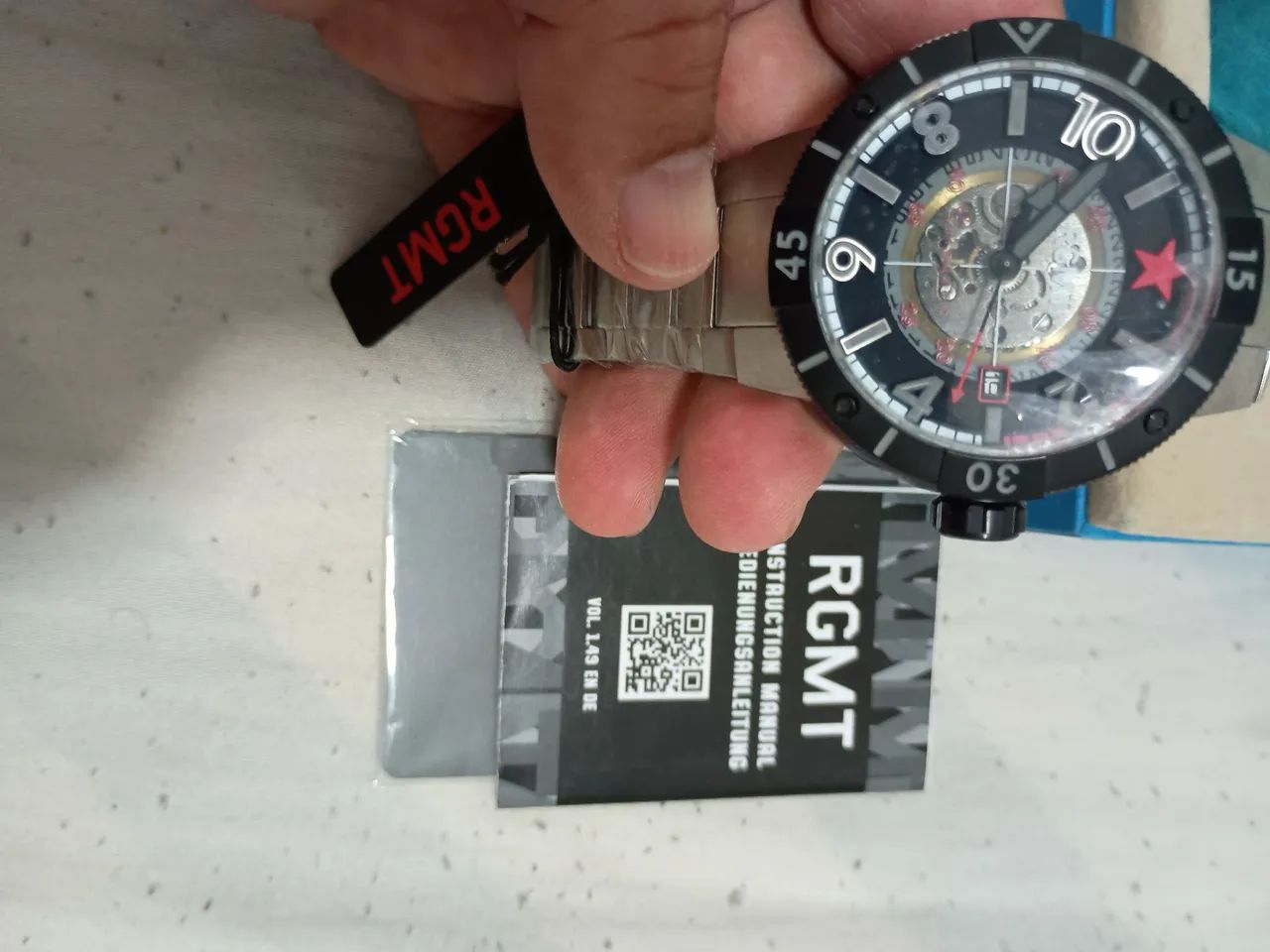 Relógio RGMT novo 