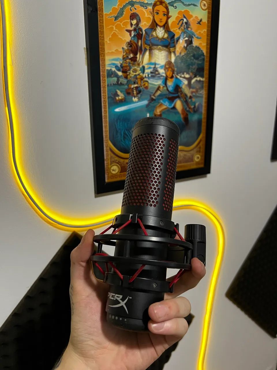 MICROFONE HYPERX QUADCAST - Foto 4