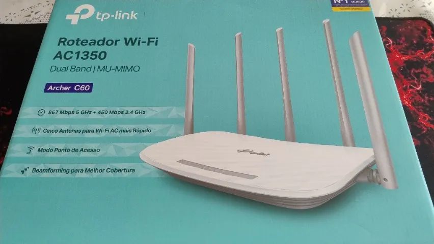 Roteador TP-Link AC1350 (Archer C60) - Foto 2
