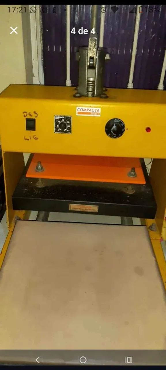 Máquina de sublimação 
