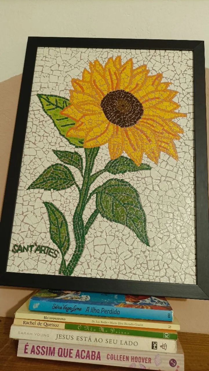 Girassol em mosaico! - Foto 4