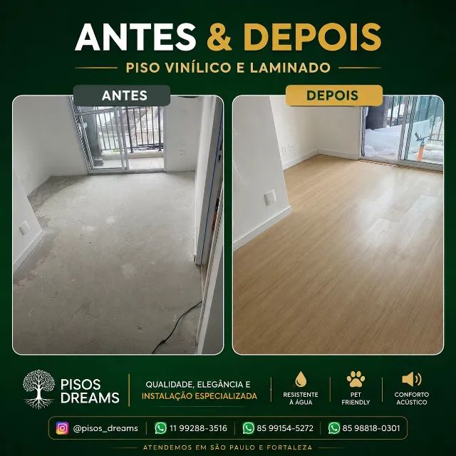 Pisos Vinílicos - Venda e Aplicação - Foto 2