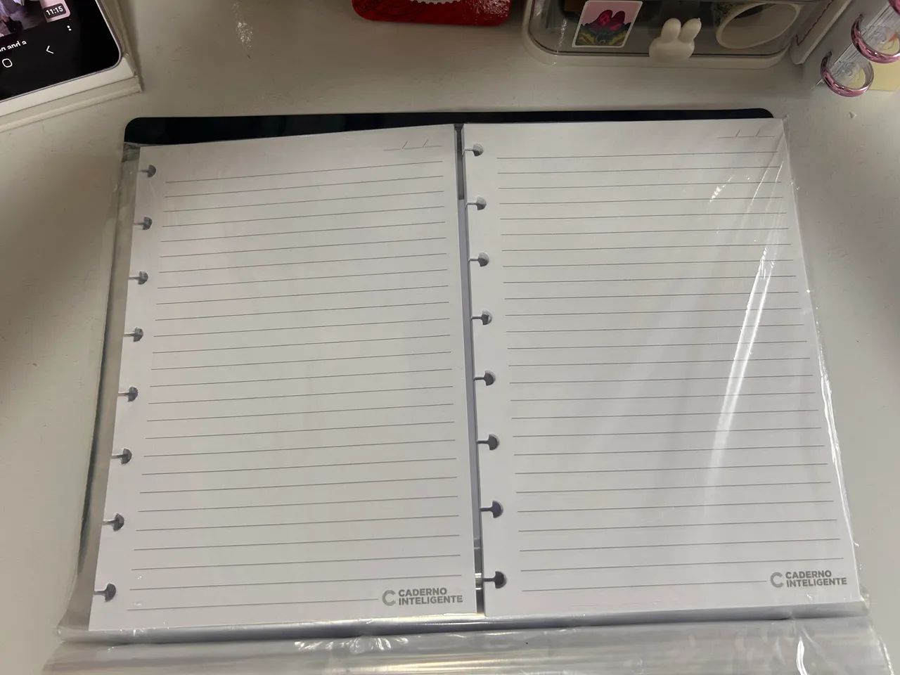 Refil pautado Caderno Inteligente/disco A5