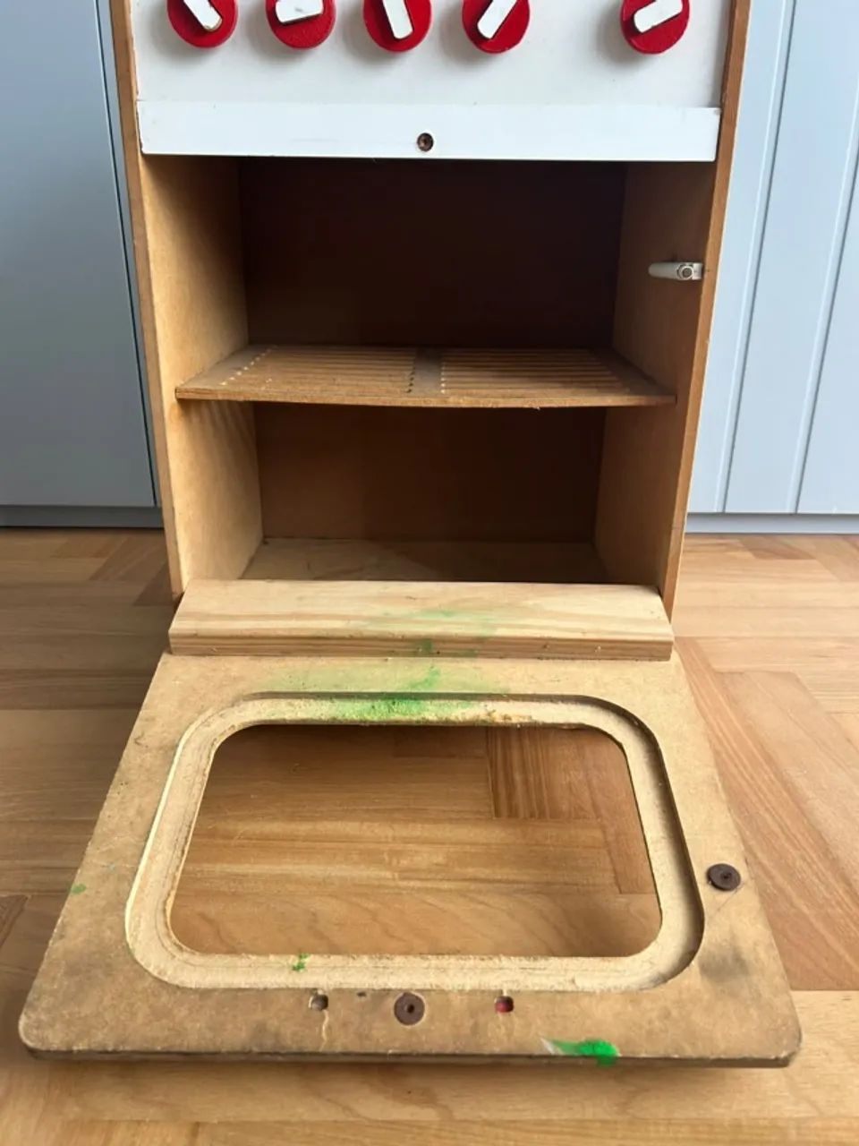 Fogão de brinquedo em MDF - Foto 4