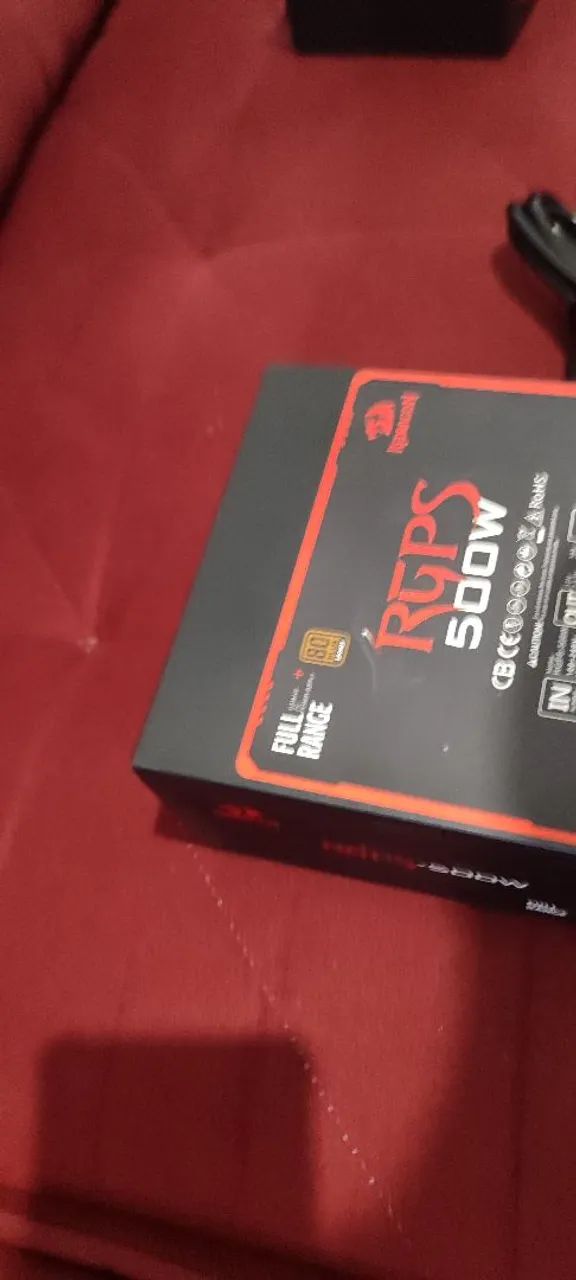 Fonte RED DRAGON 80 PLUS  - Foto 4