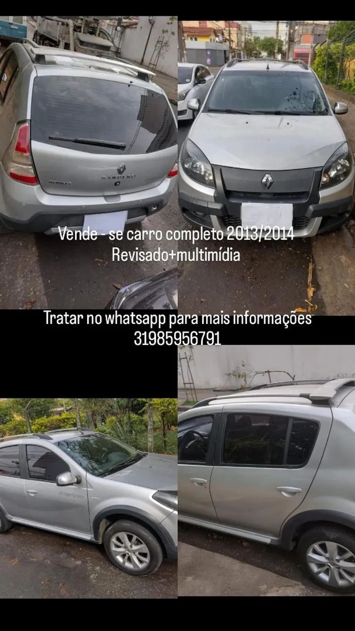 Vende-se carro completo revisado+ multimídia, sensor de ré e etc  - Foto 5